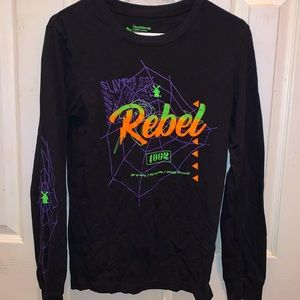 Dutch Bros Black Long Sleeve T-Shirt, 100% Cotton